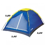 Barraca Camping 2 Lugares Iglu Mor