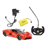 Carrinho Ferrari Controle Remoto Com Bateria Recarregvel