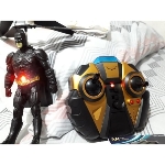 Helicptero Candide Batman c/ Rdio Controle 9015