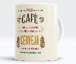Caneca Caf e Cerveja