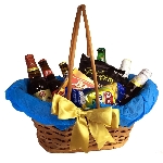 Cesta de Cervejas e Aperitivos