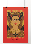 Poster Todo Vuela - Frida 