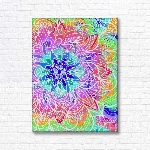 Quadro Canvas Decorativo - Mandala - FQ90
