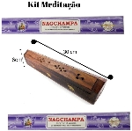 Incens�rio Indiano Bau + Incensos de Brinde